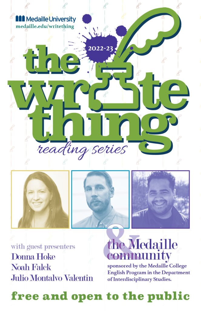 Write Thing Reading Series Program Cover