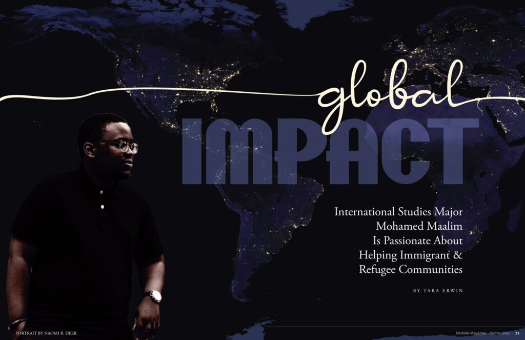 Medaille Magazine 2022 Global Impact Spread